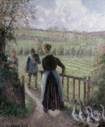 Die Frau mit den Gänsen, 1895